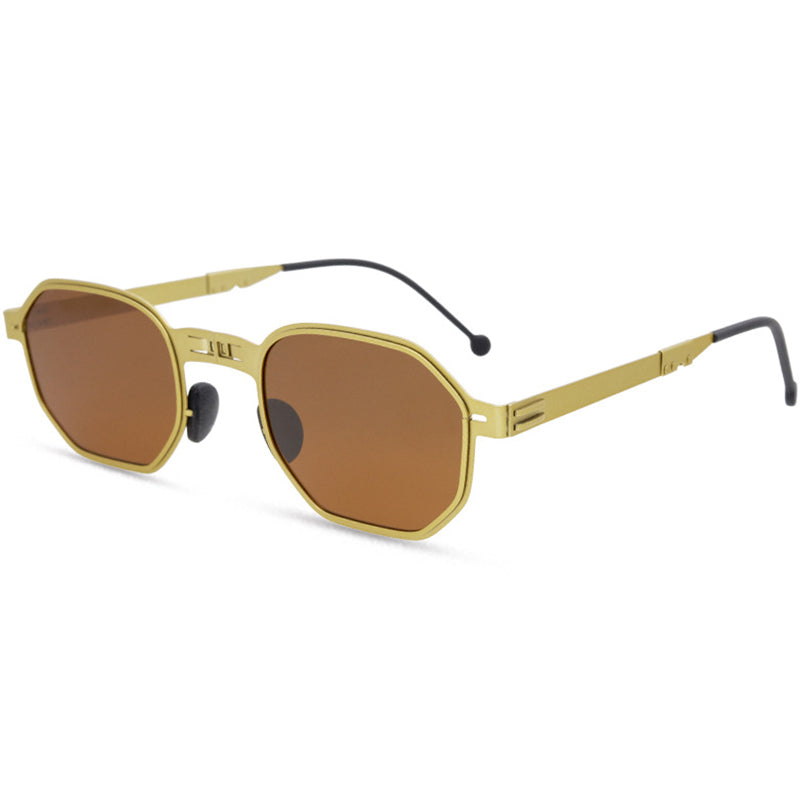 Foldable Geometric Sunglasses GCS1124