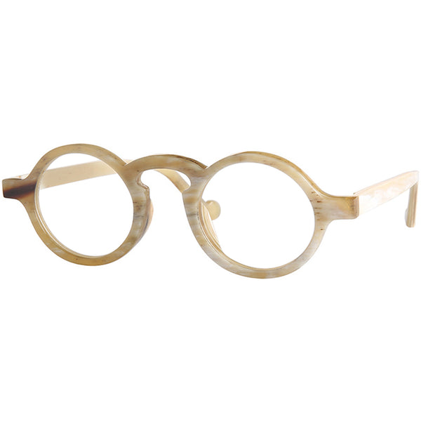 Buffalo Horn Round Glasses NJ1021