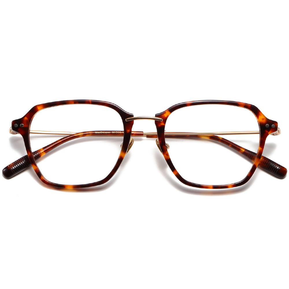 Square Glasses EF1139 - Wide Frames for Men with Larger Heads