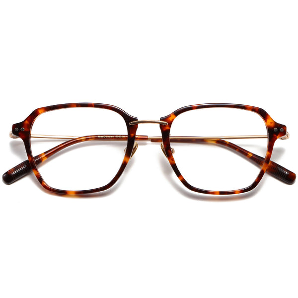 Square Glasses EF1139 - Wide Frames for Men with Larger Heads