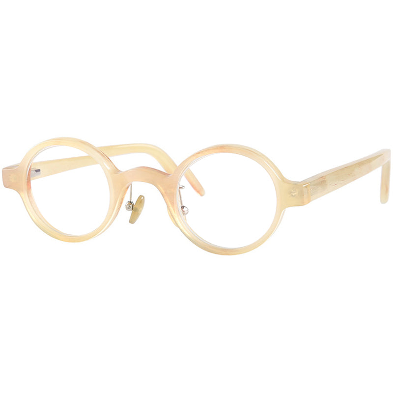 Buffalo Horn Round Glasses NJ1237