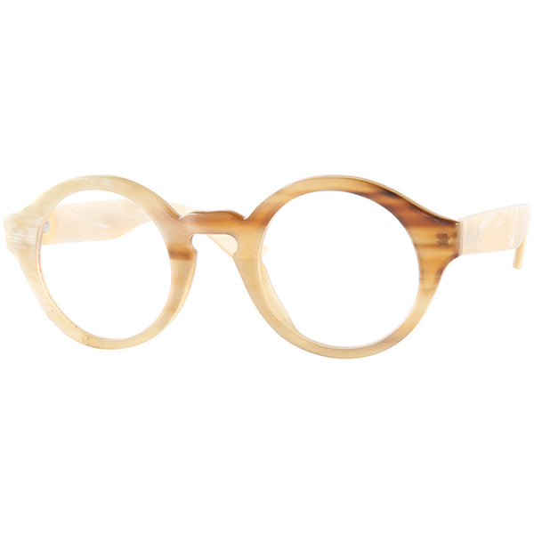 Buffalo Horn Round Glasses NJ1025