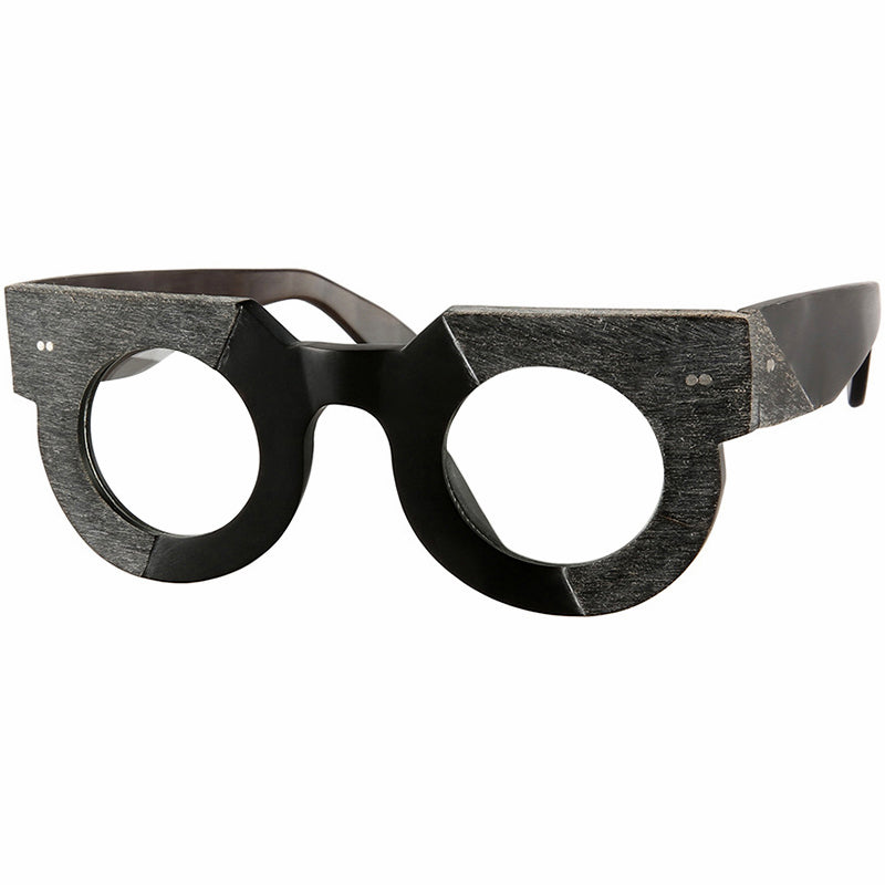 Buffalo Horn Round Glasses NJ1220