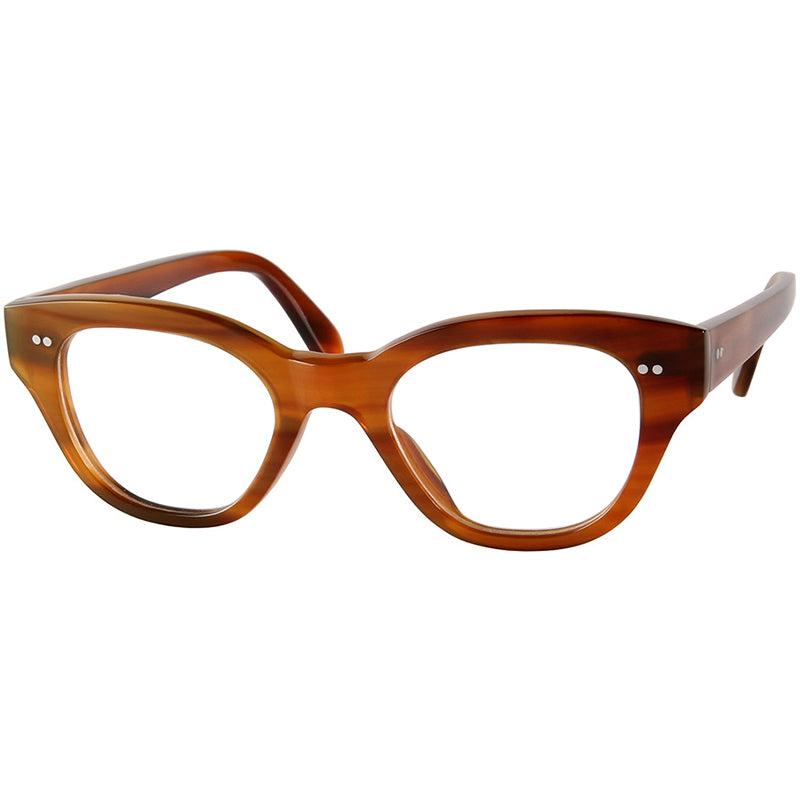 Buffalo Horn Cat-Eye Glasses NJ1215