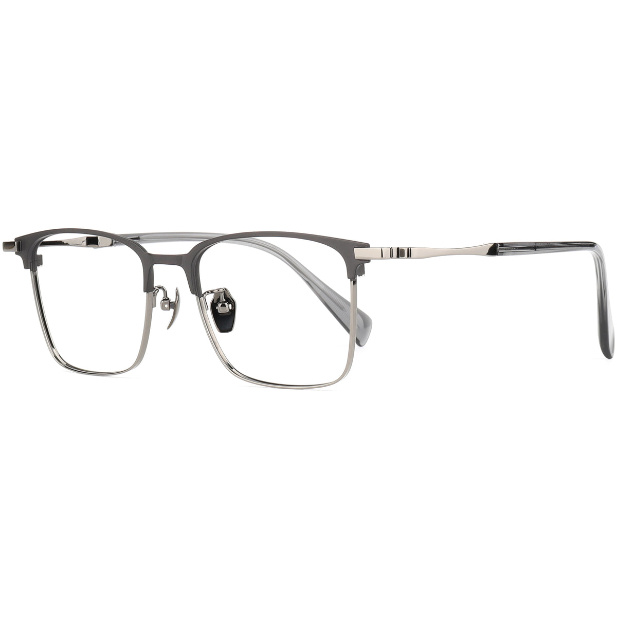 Browline Glasses EF1182 - Wide Frames For Men With Larger Heads