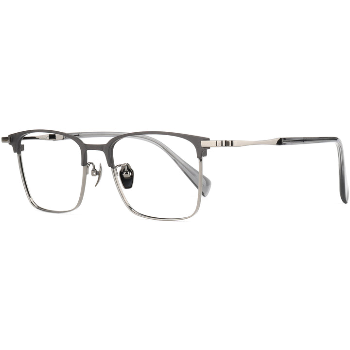 Browline Glasses EF1182 - Wide Frames For Men With Larger Heads