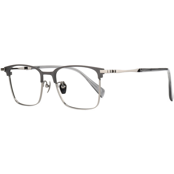 Browline Glasses EF1182 - Wide Frames For Men With Larger Heads