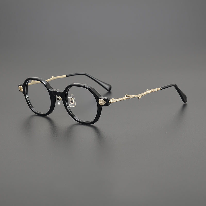 Geometric Glasses TG1240 - Wide Frames for Men with Larger Heads