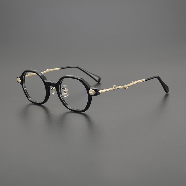 Geometric Glasses TG1240 - Wide Frames for Men with Larger Heads