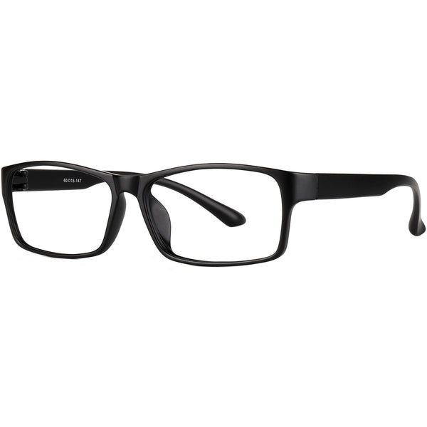 Rectangle Glasses EF1109 - Wide Frames for Men with Larger Heads
