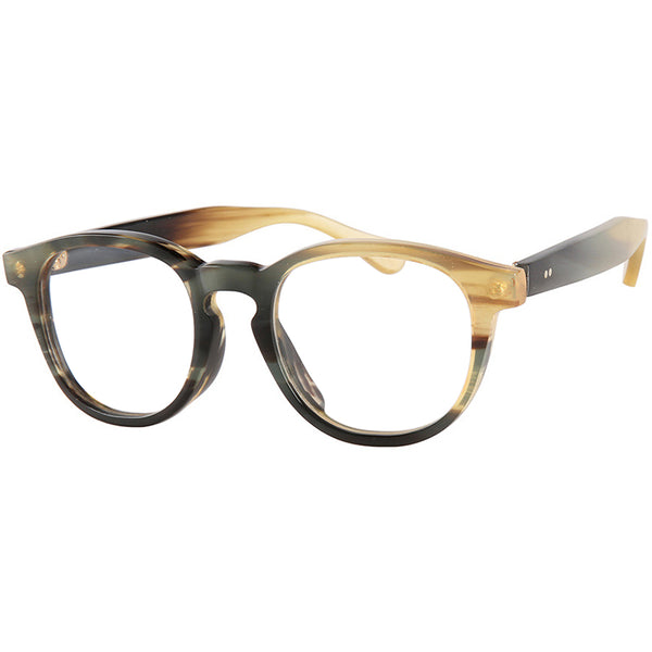 Buffalo Horn Square Glasses NJ1148
