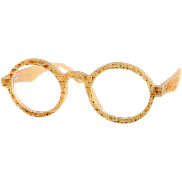 Buffalo Horn Round Glasses NJ1188