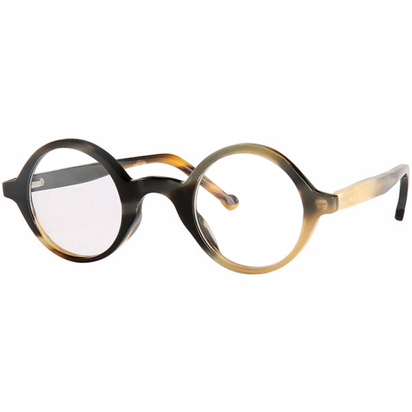 Buffalo Horn Round Glasses NJ1157
