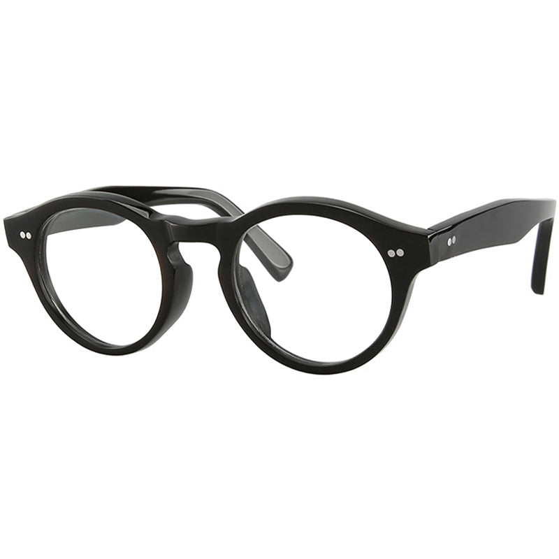 Buffalo Horn Round Glasses NJ1077