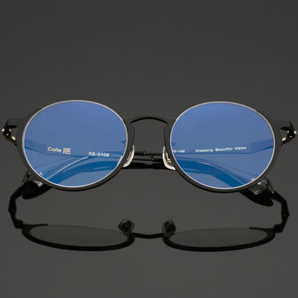 Round Glasses RV1017 - Wide Frames for Men with Larger Heads