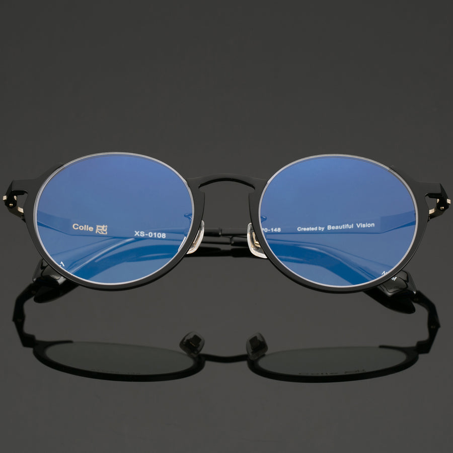 Round Glasses RV1017 - Wide Frames for Men with Larger Heads