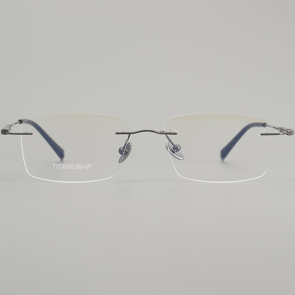 Rectangle Glasses EF1129 - Wide Frames for Men with Larger Heads