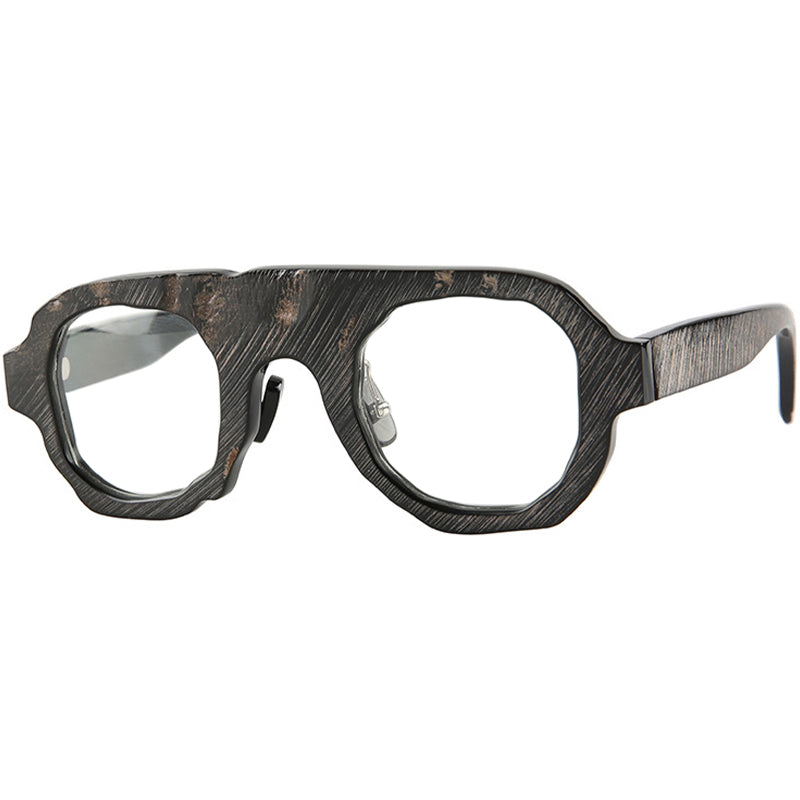 Buffalo Horn Square Glasses NJ1241