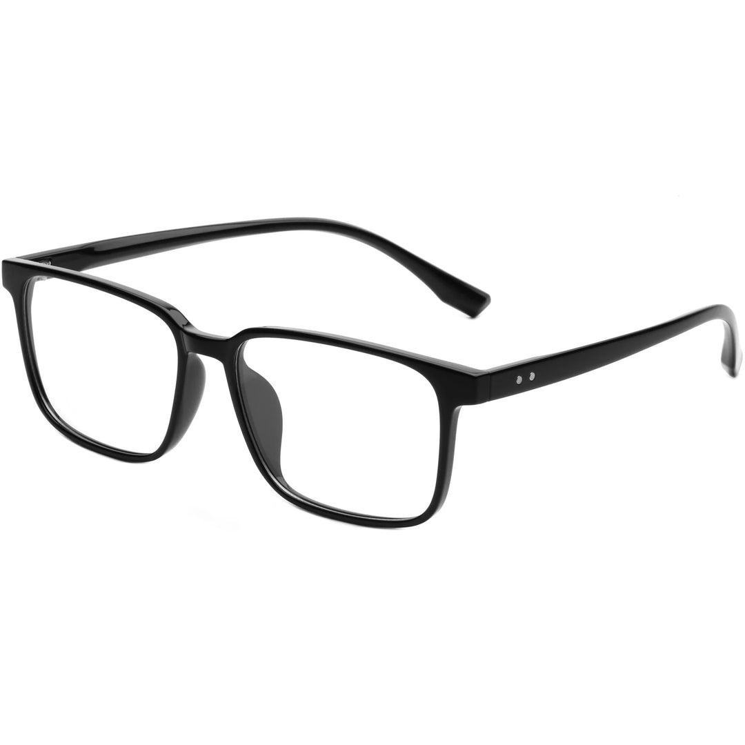 Rectangle Glasses EF1071 - Wide Frames For Men With Larger Heads