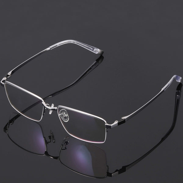 Rectangle Glasses EF1063 - Wide Frames For Men With Larger Heads