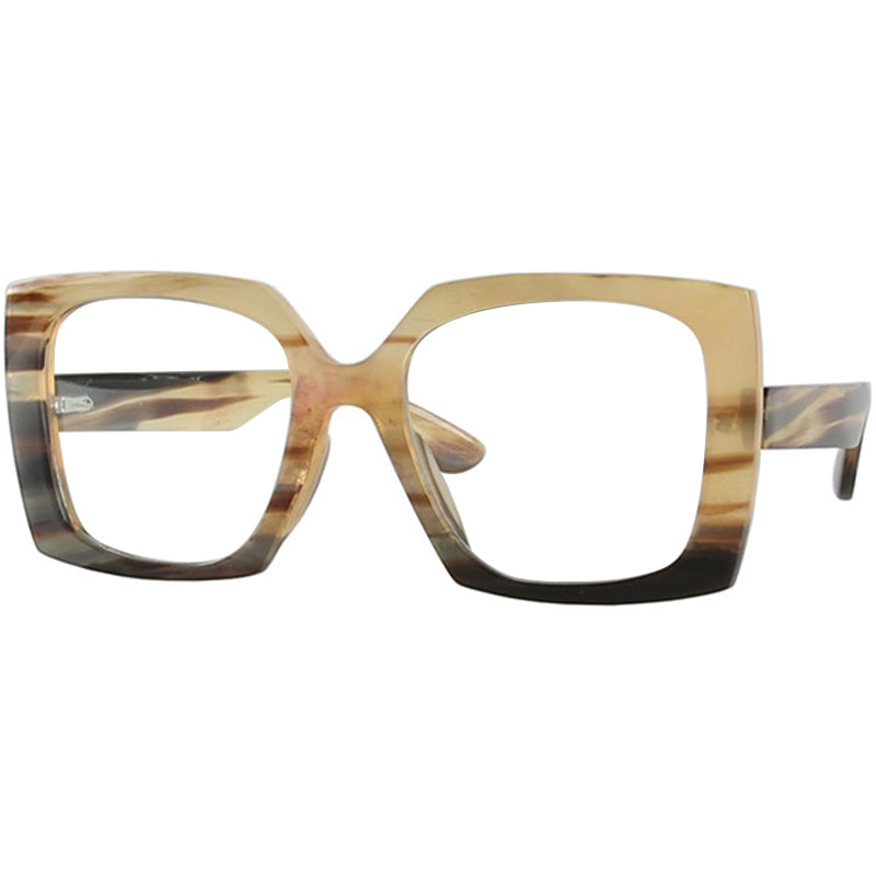 Buffalo Horn Square Glasses NJ1107