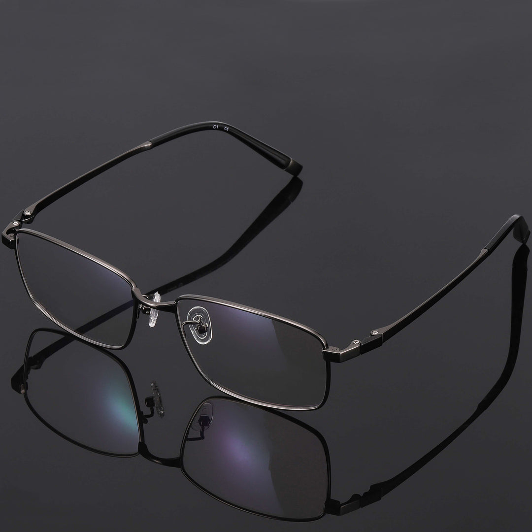 Rectangle Glasses EF1062 - Wide Frames For Men With Larger Heads