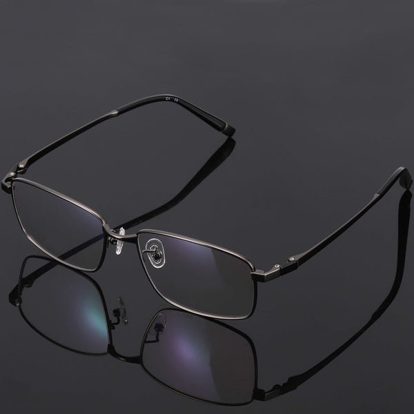 Rectangle Glasses EF1062 - Wide Frames For Men With Larger Heads