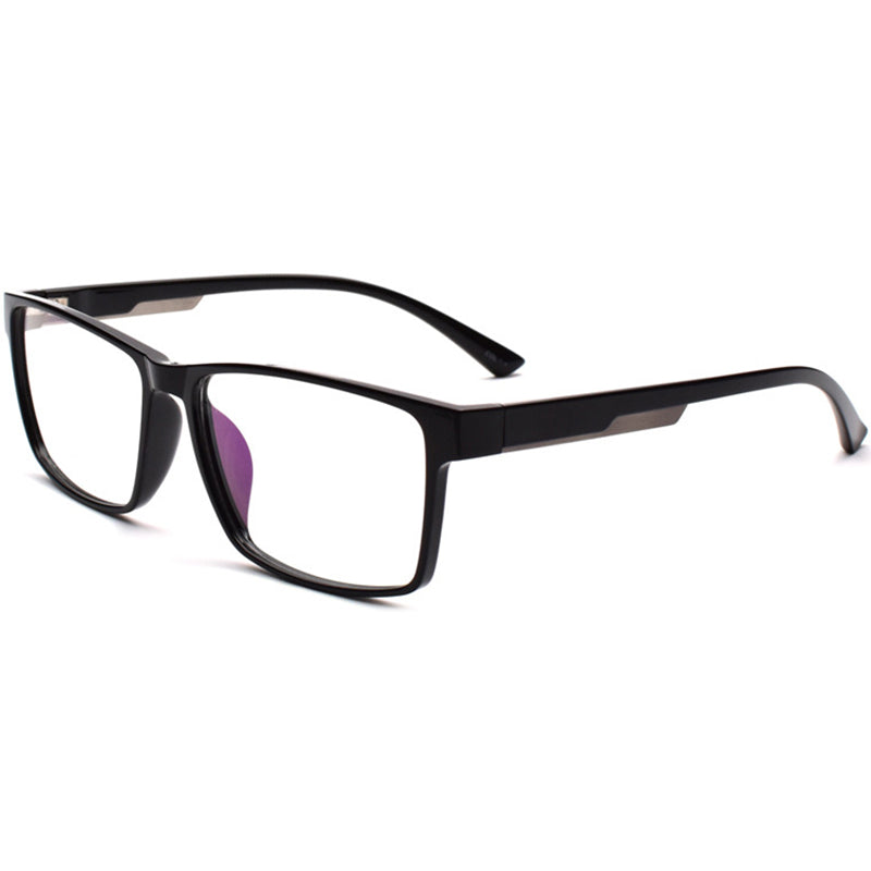 Rectangle Glasses EF1038 - Wide Frames for Men with Larger Heads