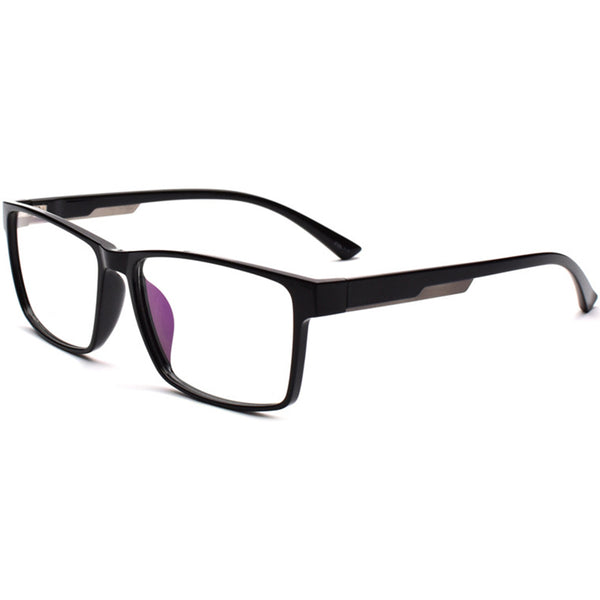 Rectangle Glasses EF1038 - Wide Frames for Men with Larger Heads