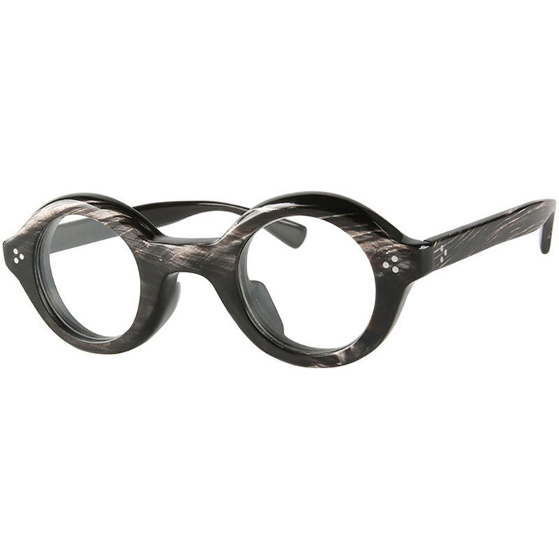 Buffalo Horn Round Glasses NJ1099