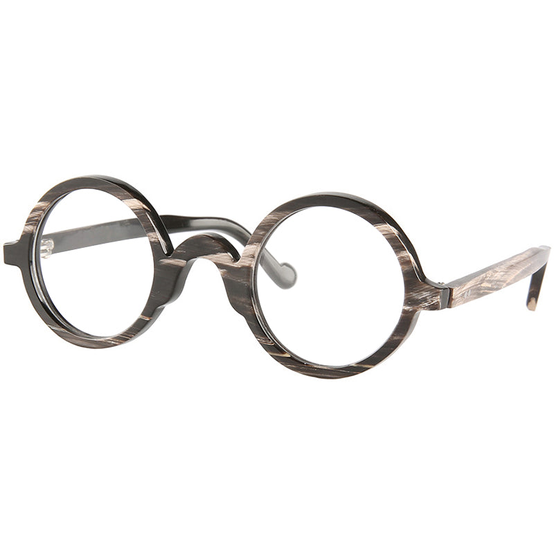 Buffalo Horn Round Glasses NJ1171