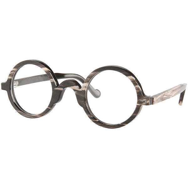 Buffalo Horn Round Glasses NJ1171