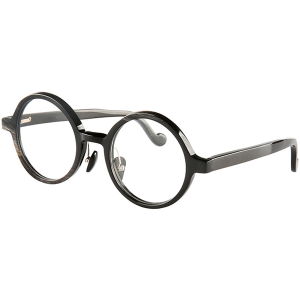 Buffalo Horn Round Glasses NJ1155