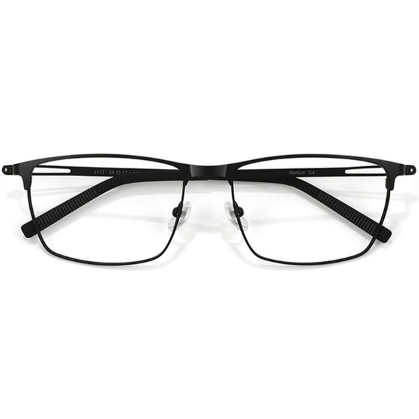 Rectangle Glasses EF1054 - Wide Frames For Men With Larger Heads