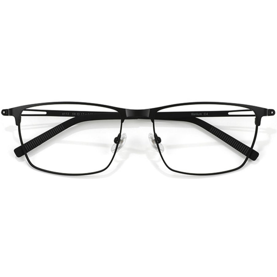 Rectangle Glasses EF1054 - Wide Frames For Men With Larger Heads