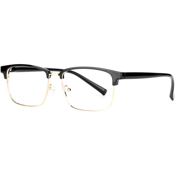 Browline Glasses EF1176 - Wide Frames For Men With Larger Heads
