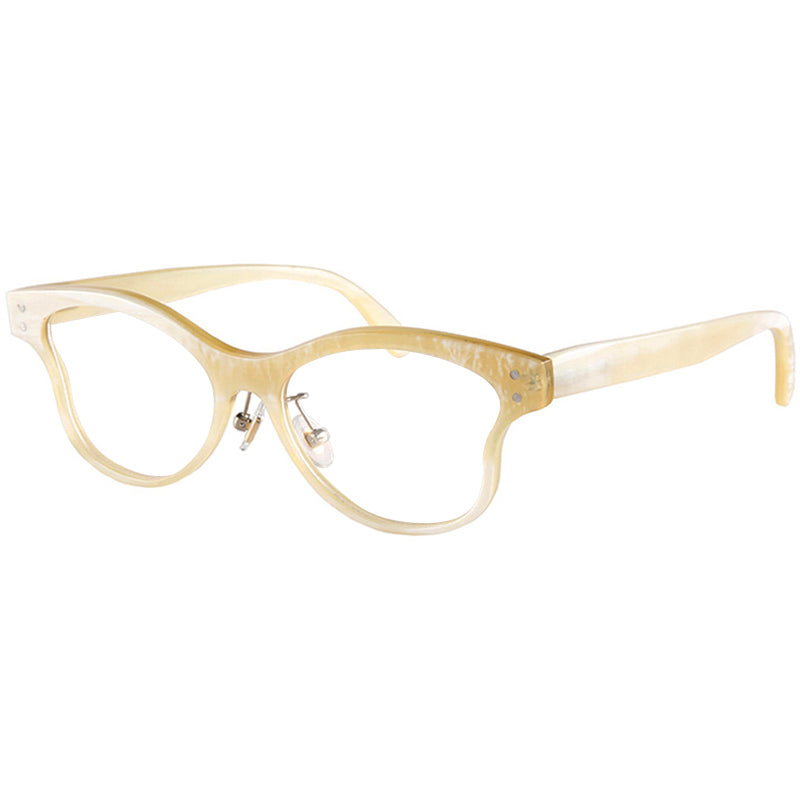 Buffalo Horn Cat-Eye Glasses NJ1154
