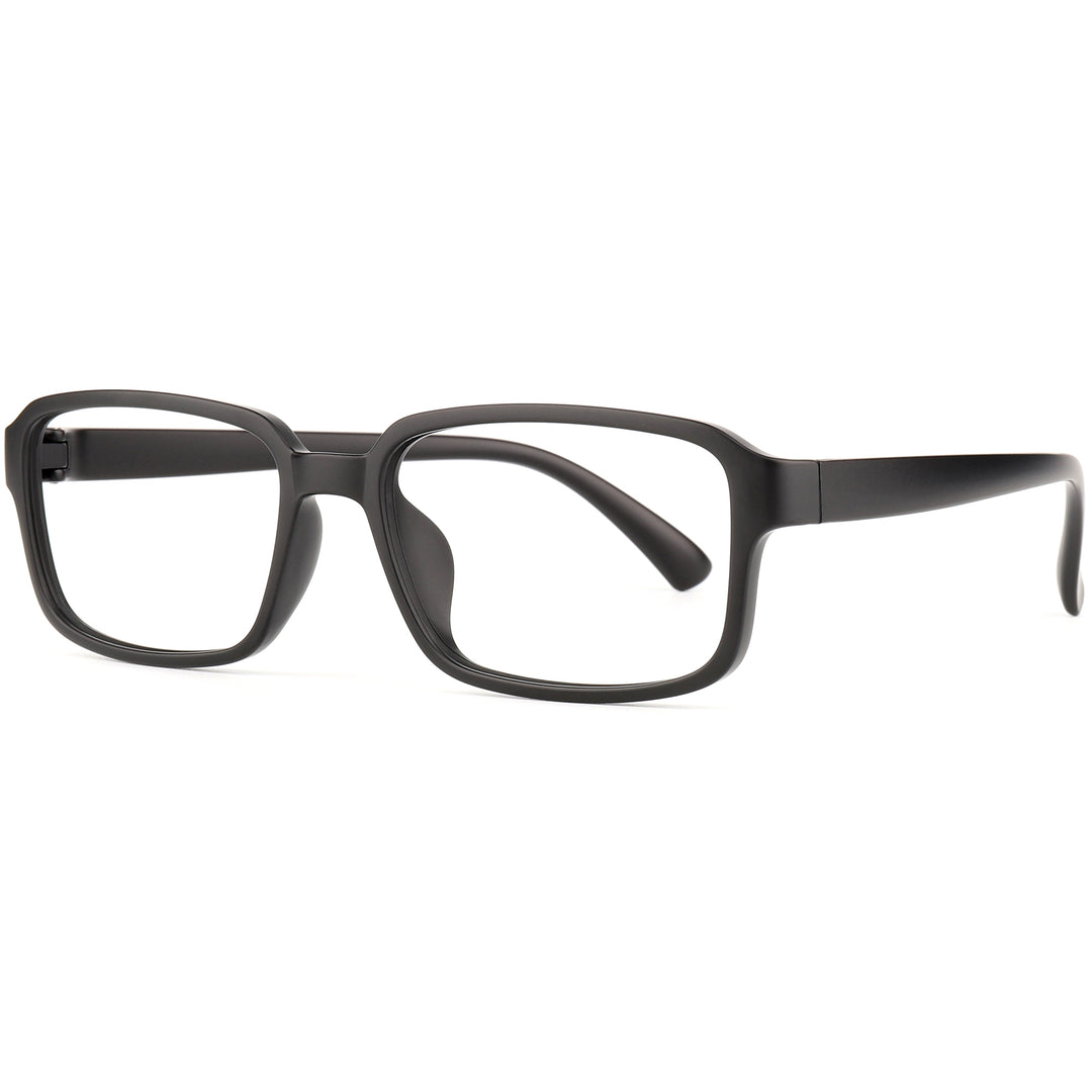 Rectangle Glasses EF1076 - Wide Frames For Men With Larger Heads