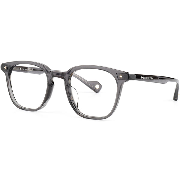 Square Glasses ST1055 - Wide Frames for Men with Larger Heads