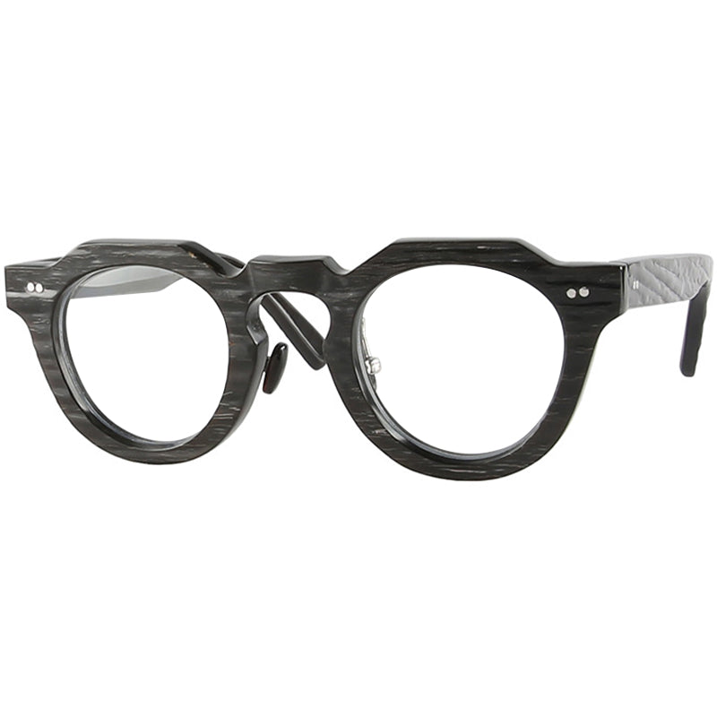 Buffalo Horn Round Glasses NJ1057