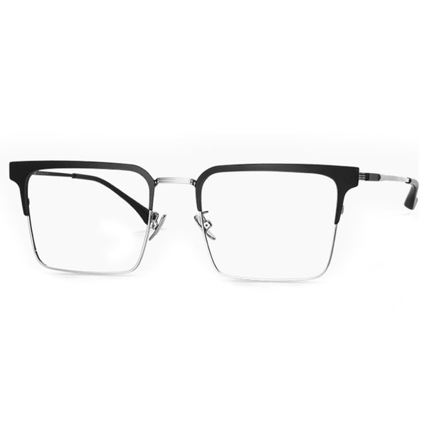 Square Glasses A1740 - Wide Frames for Men with Larger Heads