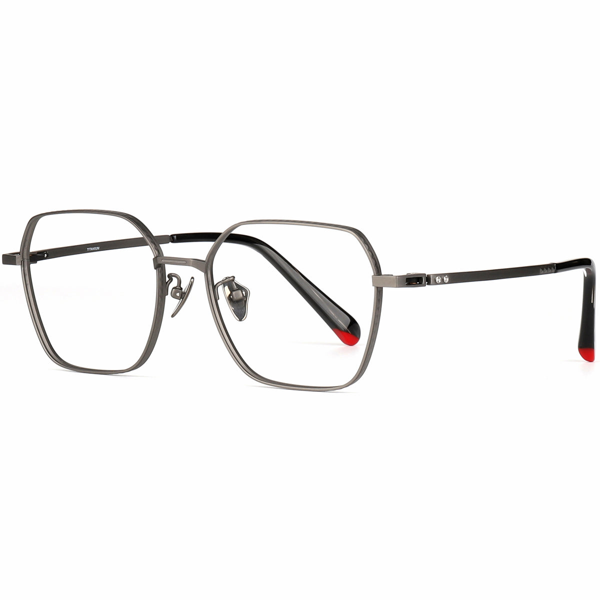 Geometric Glasses EF1164 - Wide Frames For Men With Larger Heads