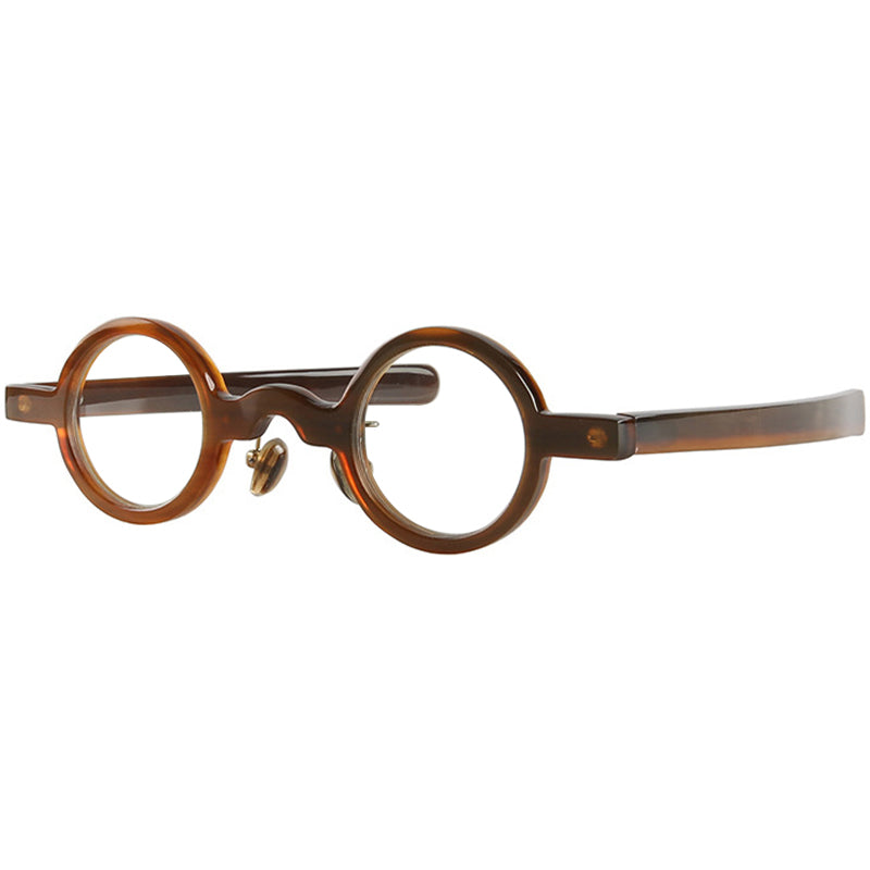 Buffalo Horn Round Glasses NJ1124