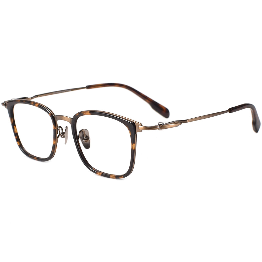 Square Glasses EF1097 - Wide Frames for Men with Larger Heads