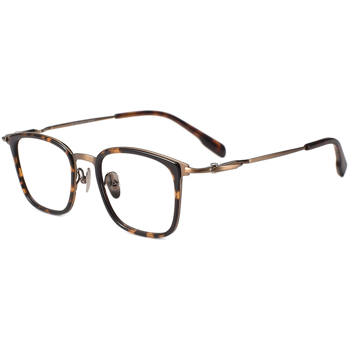 Square Glasses EF1097 - Wide Frames for Men with Larger Heads
