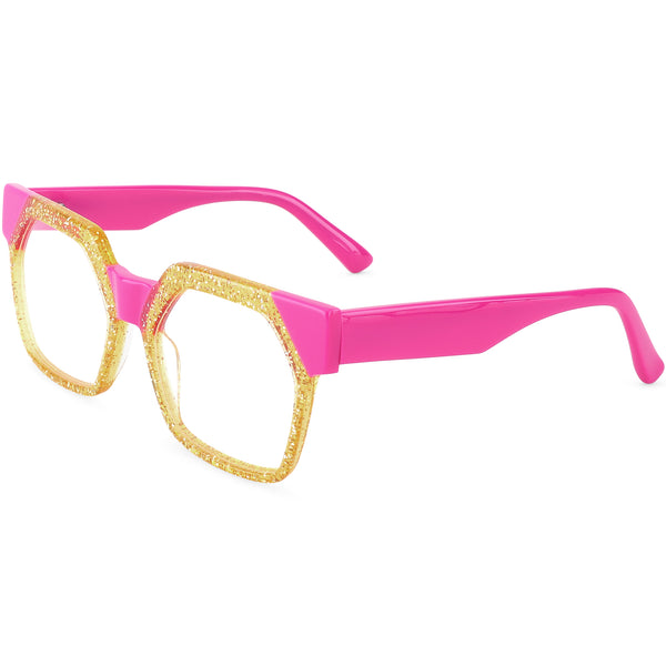 Square Glasses A3724