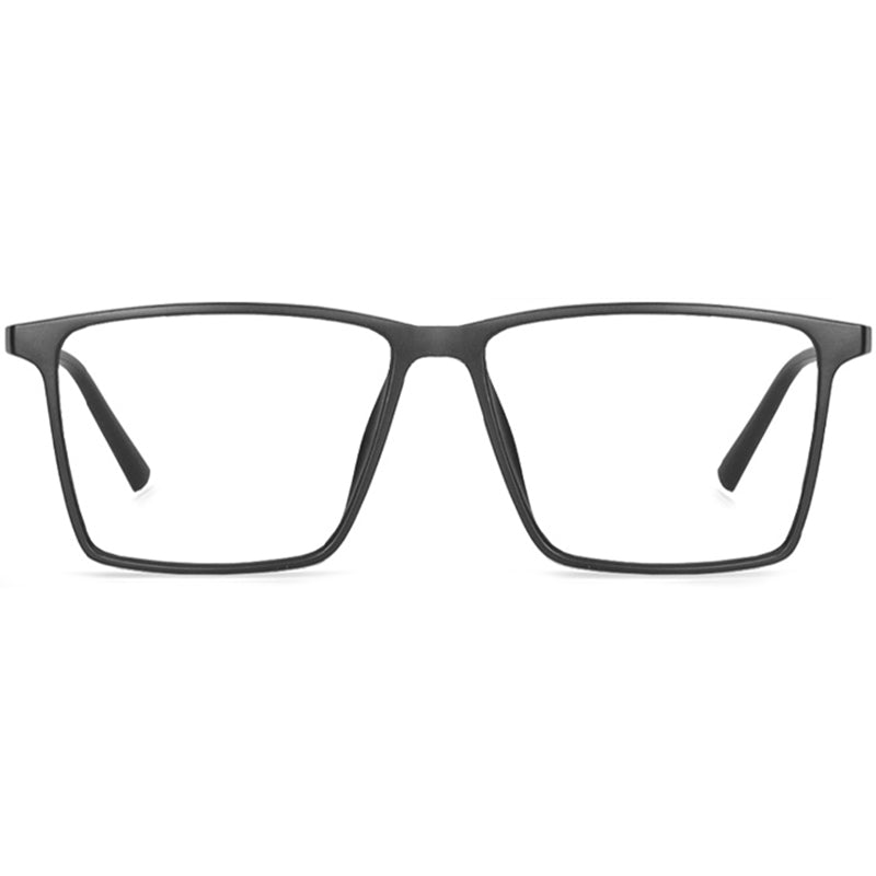 Square Glasses EF1009 - Wide Frames for Men with Larger Heads