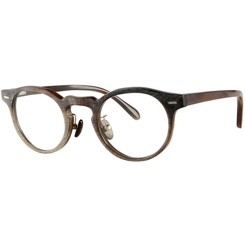 Buffalo Horn Round Glasses NJ1168