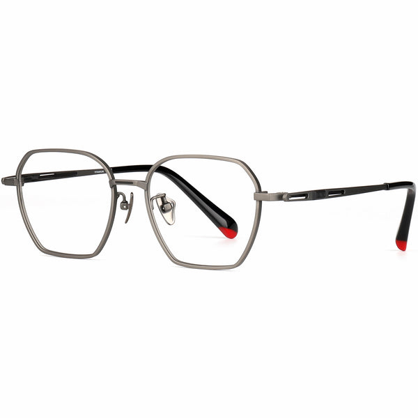 Square Glasses EF1172 - Wide Frames For Men With Larger Heads