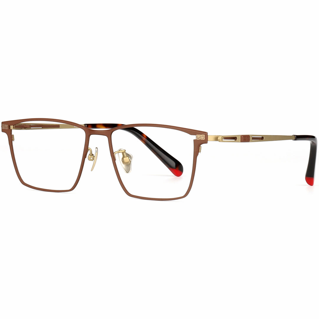 Square Glasses EF1169 - Wide Frames For Men With Larger Heads